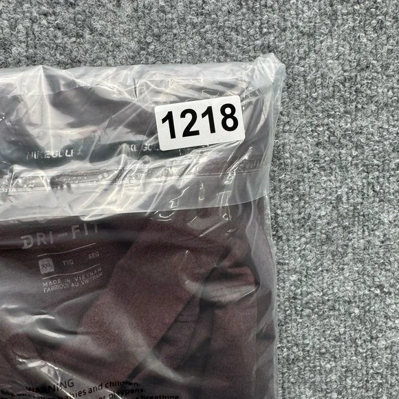 Nike Golf Polo Shirt Mens Size XXL Burgundy Short Sleeve Dri-Fit Performance Top - Picture 12 of 12